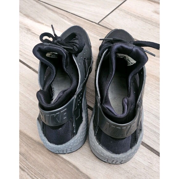 Nike Air Men's Huarache Black Grey Casual Sneakers Size 10.5 - Picture 4 of 8